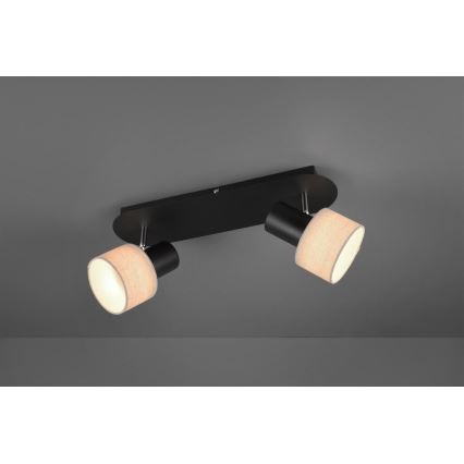 Trio - Foco WAILER 2xGU10/5W/230V preto