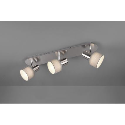 Trio - Foco WAILER 3xGU10/5W/230V cromado mate