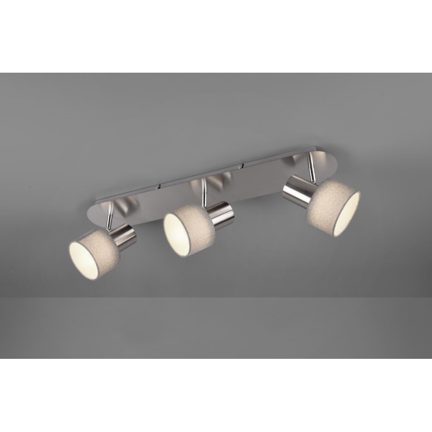 Trio - Foco WAILER 3xGU10/5W/230V cromado mate