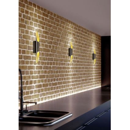 Trio - Iluminação de parede LED BOLERO 2xLED/3,1W/230V CRI 90 cobre