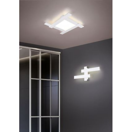 Trio - Iluminação de teto LED com regulação BELFAST LED/18W/230V + LED/14W/230V 4000K