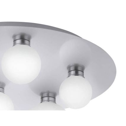 Trio - Iluminação de teto LED RGB com regulação DICAPO 5xLED/3W/230V 3000-5000K + controlo remoto