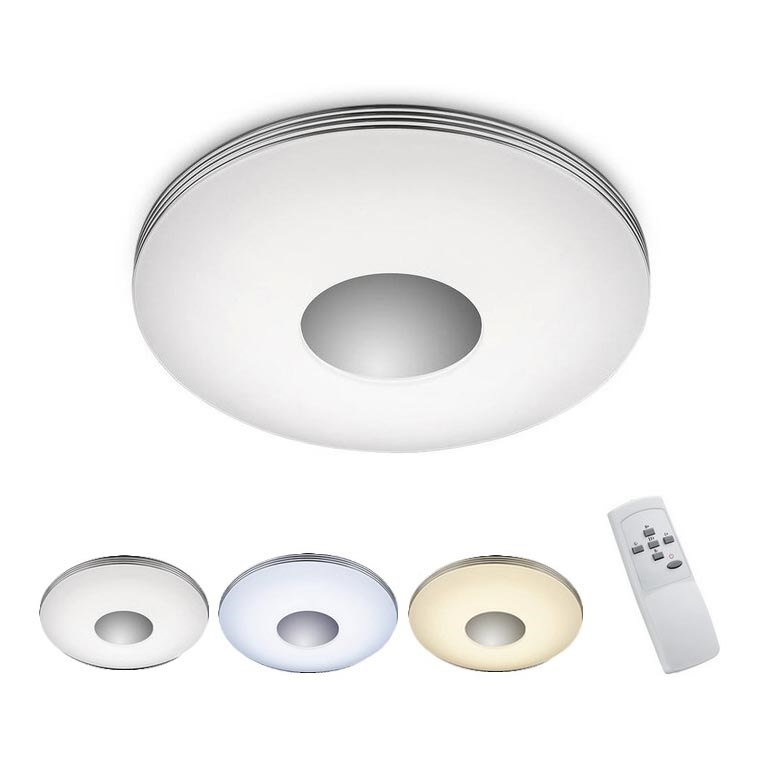 Trio - Luz de teto LED de escurecimento CASTOR LED/25W/230V + controlo remoto