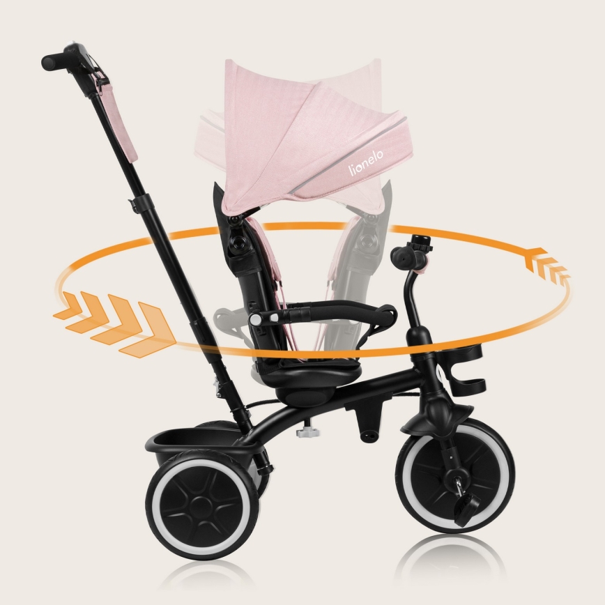 Trociclo Infantil BERRY Rosa Claro da Lionelo