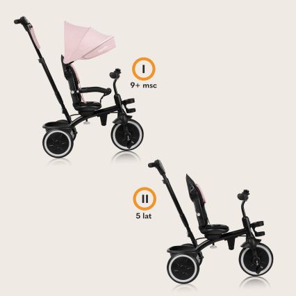 Trociclo Infantil BERRY Rosa Claro da Lionelo