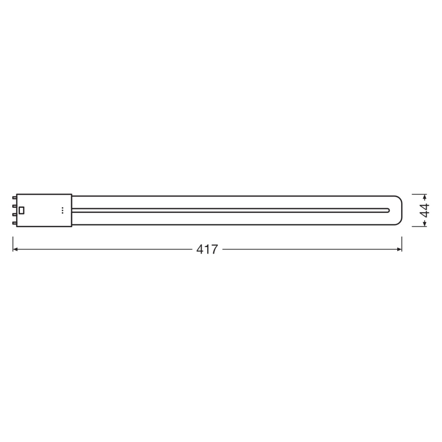 Tubo LED 2G11/18W/230V 4000K - Osram