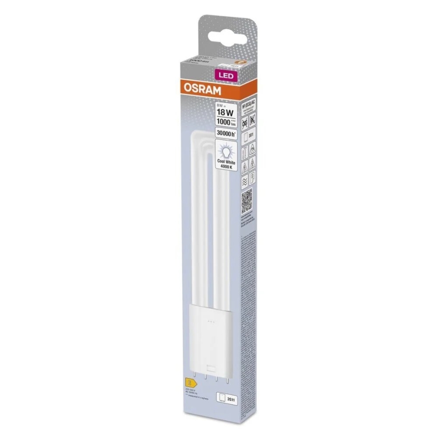 Tubo LED 2G11/8W/230V 4000K - Osram