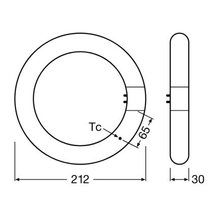 Tubo LED G10q/11W/230V 6500K - Osram