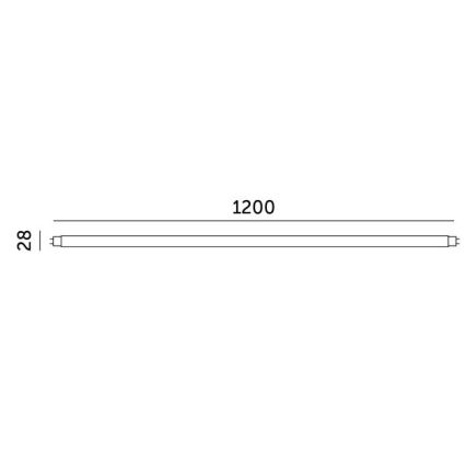 Tubo LED T8 G13/18W/230V 4000K 120 cm