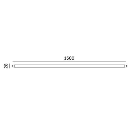 Tubo LED T8 G13/22W/230V 6500K 150 cm