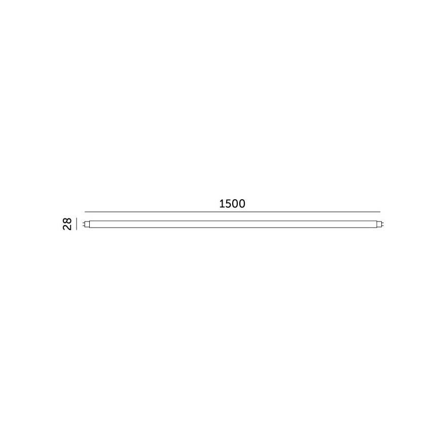 Tubo LED T8 G13/22W/230V 6500K 150 cm