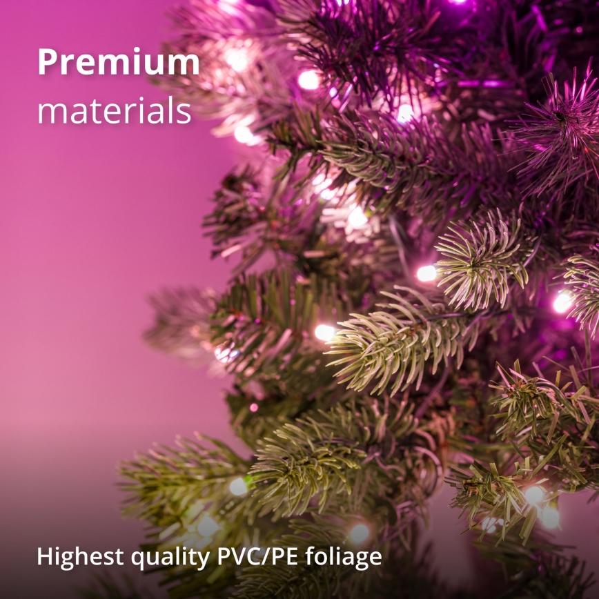 Twinkly - Grinalda de Natal LED RGB regulável 50xLED d. 60 cm Wi-Fi