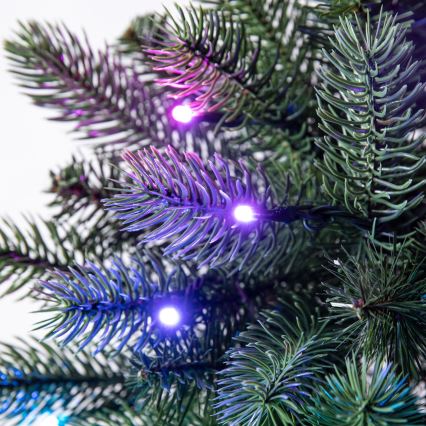 Twinkly - Grinalda de Natal LED RGB regulável 50xLED d. 60 cm Wi-Fi
