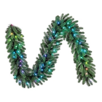 Twinkly - Guirlanda de Natal LED RGBW dimerizável, 50 LEDs, 2,7 m, Wi-Fi