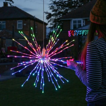 Twinkly - LED RGB Regulação exterior poinsétia SPRITZER 200xLED IP44 Wi-Fi