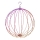 Twinkly - SPHERE LED RGBW, decoração de exterior dimerizável, 210 LEDs, IP44, Wi-Fi