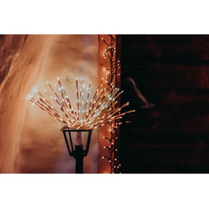 Twinkly - LED RGB Regulação exterior poinsétia SPRITZER 200xLED IP44 Wi-Fi