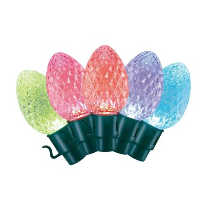 Twinkly - LED RGB Regulação exterior Corrente de Natal FACETED 40xLED 14,5 m IP44 Wi-Fi