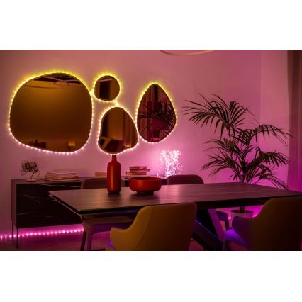 Twinkly - LED RGB Tira com regulação DOTS 60xLED 3 m Wi-Fi USB