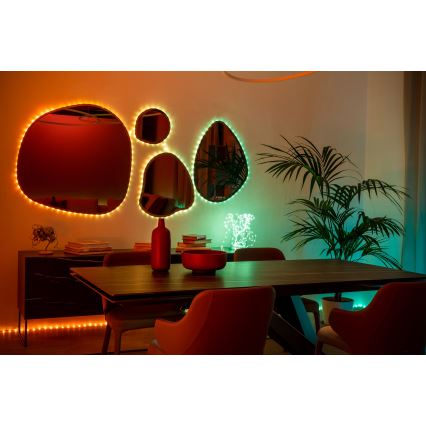 Twinkly - Cordão de luzes de Natal DOTS LED RGB dimerizável 60 LEDs 7 m USB Wi-Fi