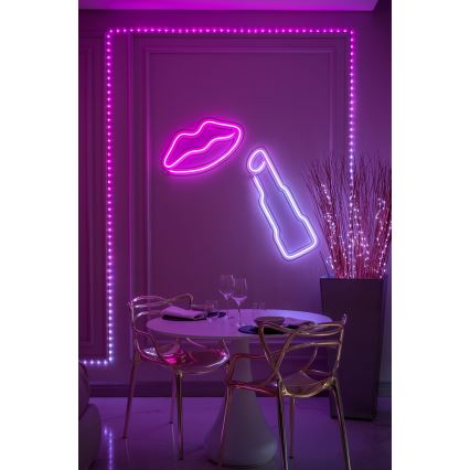 Twinkly - Cordão de luzes de Natal DOTS LED RGB dimerizável 60 LEDs 7 m USB Wi-Fi