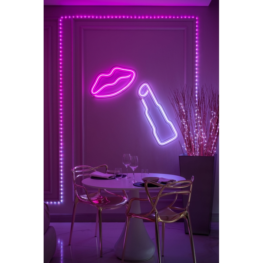 Twinkly - Cordão de luzes de Natal DOTS LED RGB dimerizável 60 LEDs 7 m USB Wi-Fi
