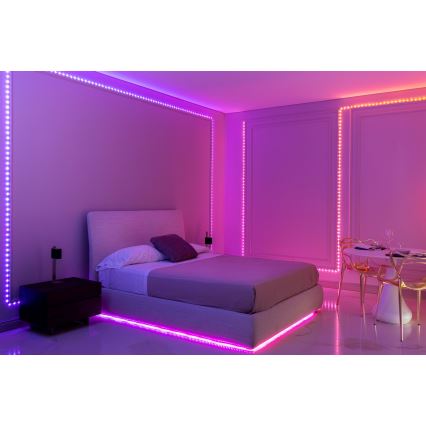 Twinkly - Cordão de luzes de Natal DOTS LED RGB dimerizável 60 LEDs 7 m USB Wi-Fi