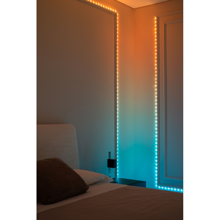 Twinkly - Cordão de luzes de Natal DOTS LED RGB dimerizável 60 LEDs 7 m USB Wi-Fi