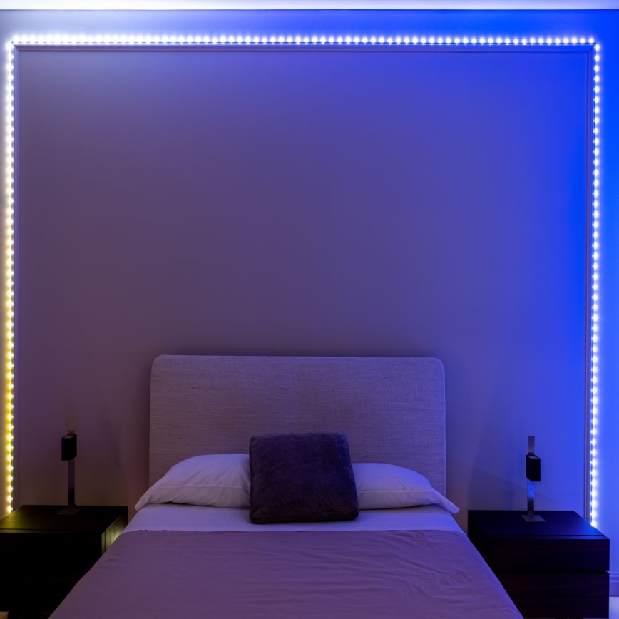 Twinkly - LED RGB Exterior regulação tira DOTS 200xLED 10 m IP44 Wi-Fi