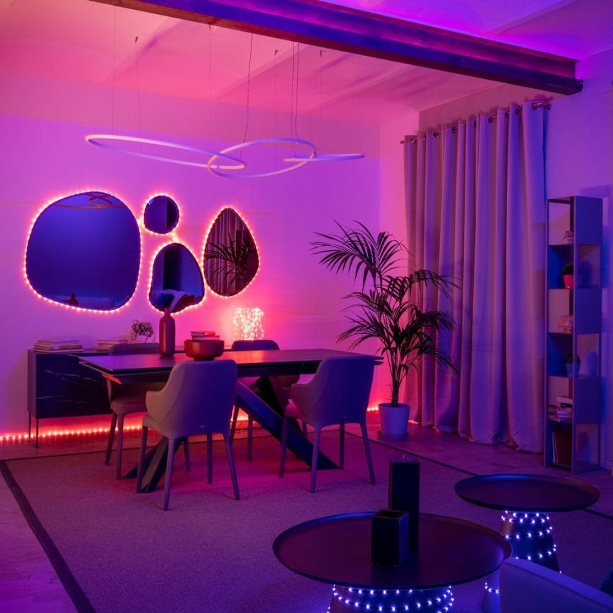 Twinkly - LED RGB Exterior regulação tira DOTS 400xLED 20 m IP44 Wi-Fi