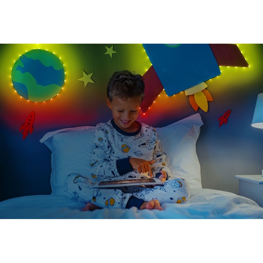 Twinkly - LED RGB Exterior regulação tira DOTS 400xLED 20 m IP44 Wi-Fi