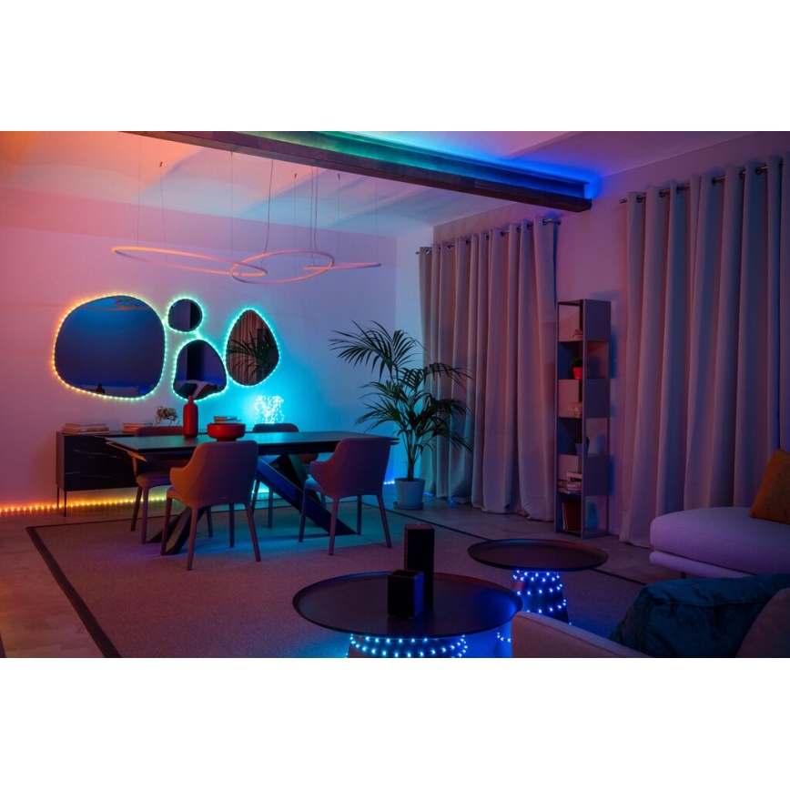 Twinkly - LED RGB Exterior regulação tira DOTS 400xLED 20 m IP44 Wi-Fi