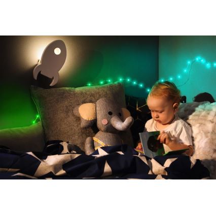 Twinkly - LED RGB Exterior regulação tira DOTS 400xLED 20 m IP44 Wi-Fi