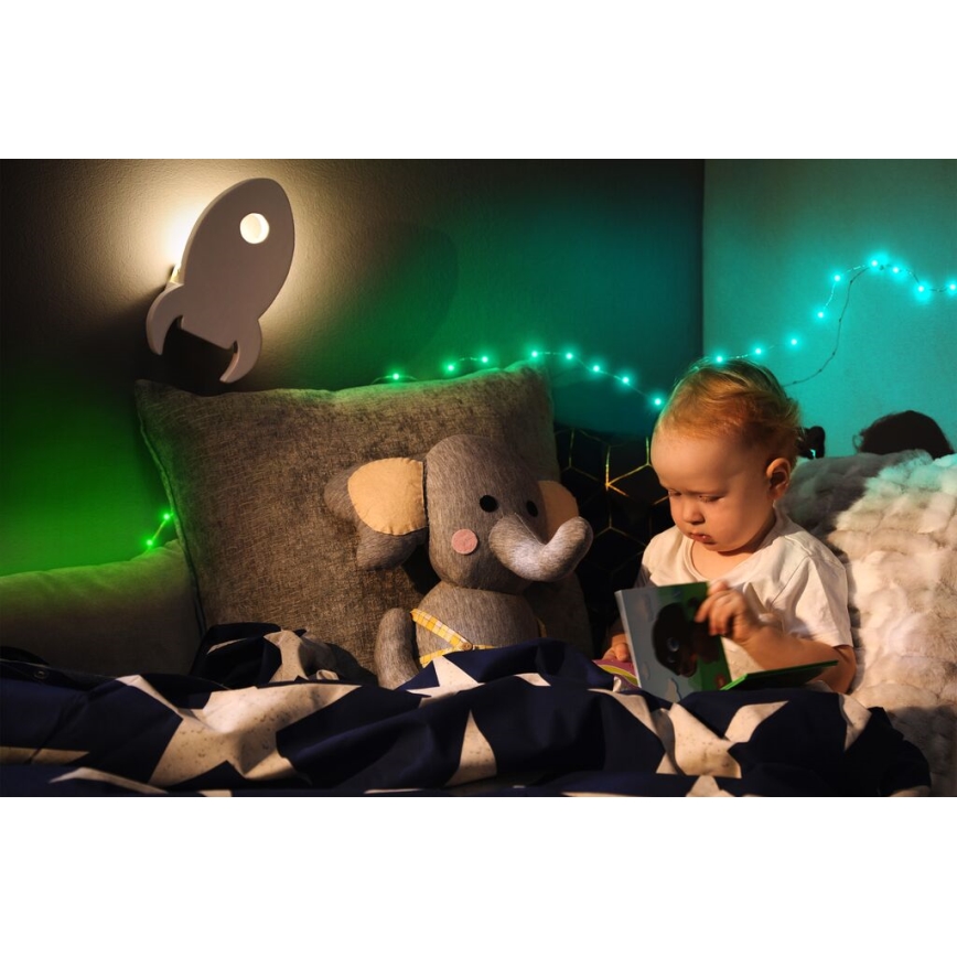 Twinkly - LED RGB Exterior regulação tira DOTS 400xLED 20 m IP44 Wi-Fi