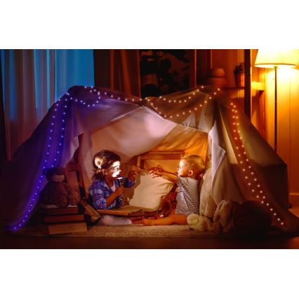 Twinkly - LED RGB Exterior regulação tira DOTS 400xLED 20 m IP44 Wi-Fi