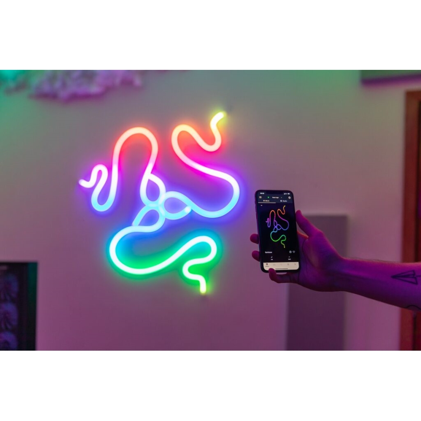 Twinkly - LED RGB Tira com regulação FLEX 200xLED 2 m Wi-Fi