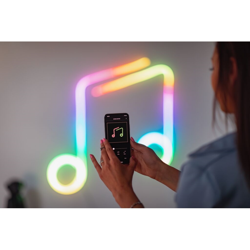 Twinkly - LED RGB Tira com regulação FLEX 300xLED 3 m Wi-Fi