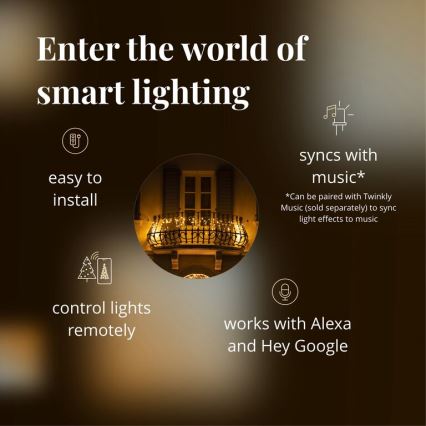 Twinkly - LED Regulação exterior Cortina de Natal ICICLE 190xLED 11,5m IP44 Wi-Fi