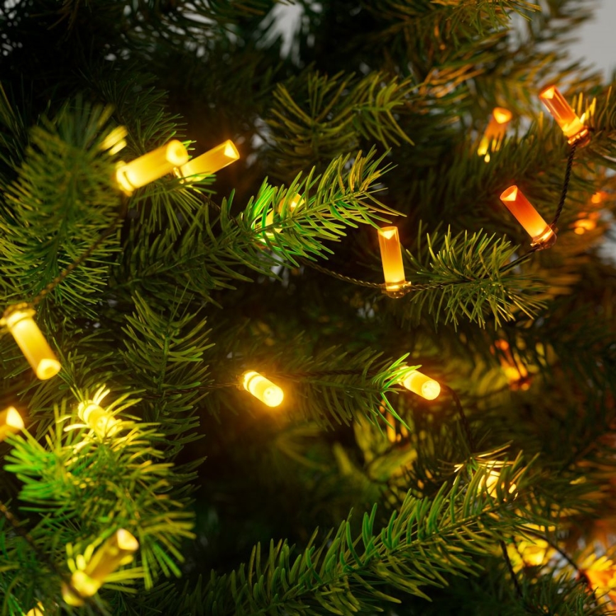 Twinkly - LED RGB Regulação Corrente de Natal CANDIES 100xLED 8 m USB Wi-Fi