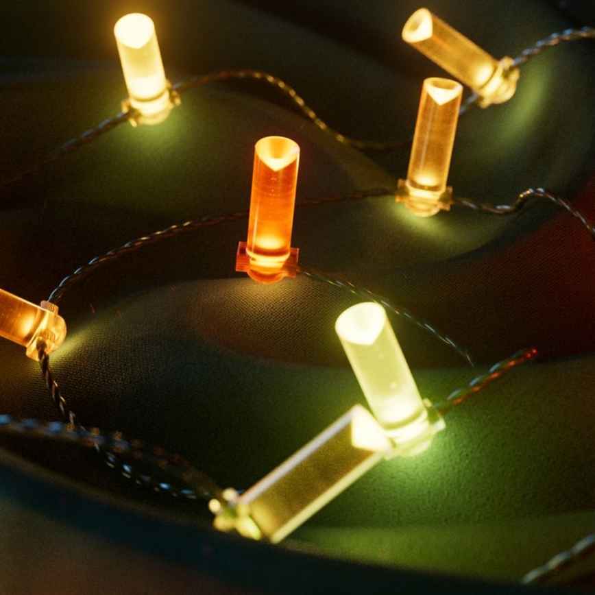 Twinkly - LED RGB Regulação Corrente de Natal CANDIES 100xLED 8 m USB Wi-Fi