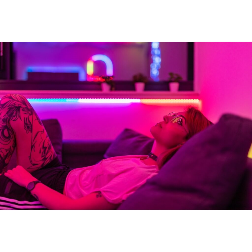 Twinkly - LED RGB Extensão regulação tira LINE 100xLED 1,5 m Wi-Fi