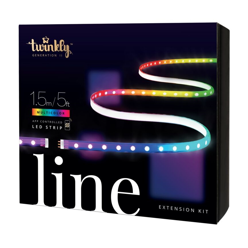 Twinkly - LED RGB Extensão regulação tira LINE 100xLED 1,5 m Wi-Fi