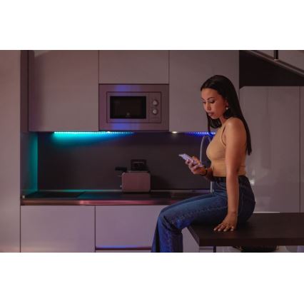 Twinkly - LED RGB Tira com regulação LINE 100xLED 1,5 m Wi-Fi