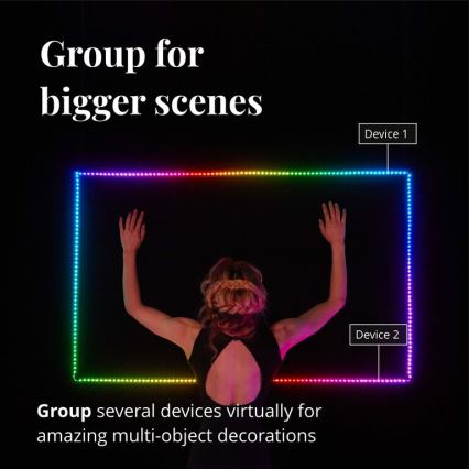 Twinkly - LED RGB Tira com regulação LINE 100xLED 1,5 m Wi-Fi