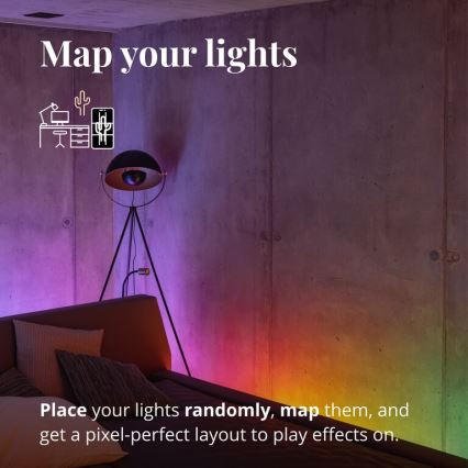 Twinkly - LED RGB Tira com regulação LINE 100xLED 1,5 m Wi-Fi