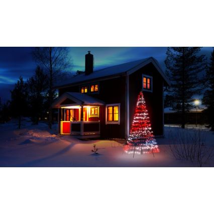 Twinkly - LED RGBW Árvore de Natal exterior com regulação LIGHT TREE 450xLED 3m IP44 Wi-Fi