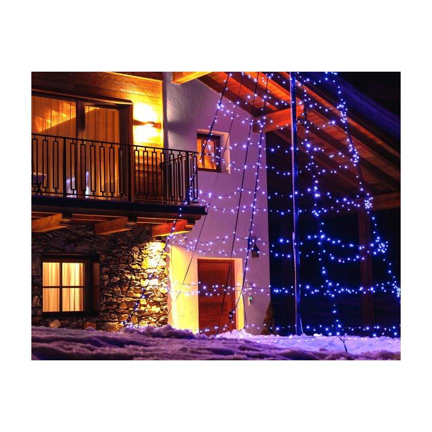 Twinkly - LED RGBW Árvore de Natal exterior com regulação LIGHT TREE 450xLED 3m IP44 Wi-Fi