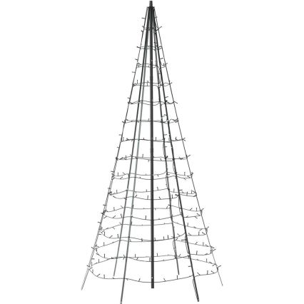 Twinkly - LED RGBW Árvore de Natal exterior com regulação LIGHT TREE 450xLED 3m IP44 Wi-Fi