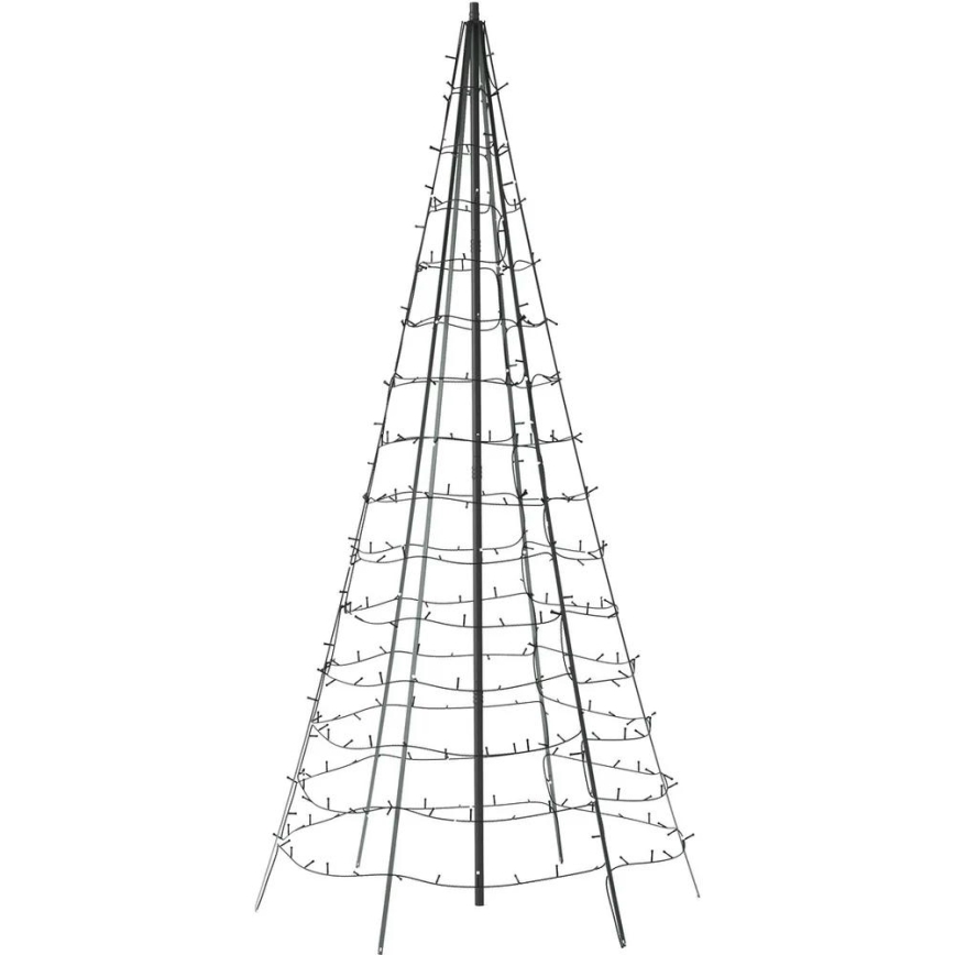 Twinkly - LED RGBW Árvore de Natal exterior com regulação LIGHT TREE 450xLED 3m IP44 Wi-Fi
