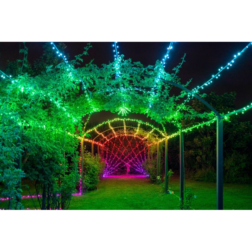 Twinkly - LED RGB Regulação exterior Corrente de Natal STRINGS 100xLED 11,5m IP44 Wi-Fi